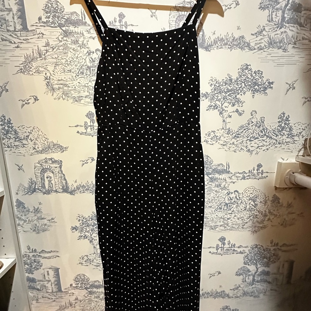 Elegant Black Polka Dot Jumper
